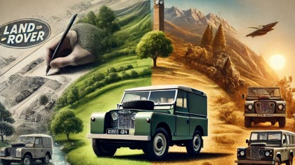 Land Rover nació en 1947 como un todoterreno robusto inspirado en el Willys Jeep. Hoy es un ícono de aventura, lujo y resistencia en cualquier terreno.